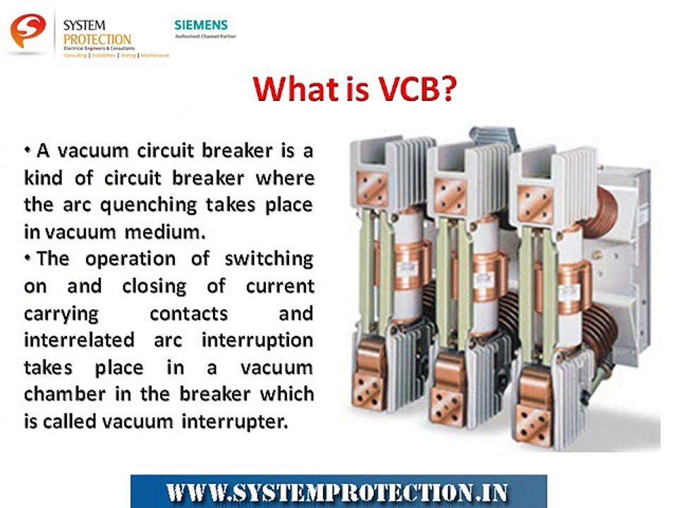 Vacuum Circuit Breaker (VCB) Working and Applications | Uses Of VCB