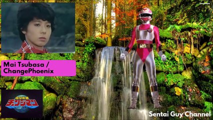 All Pink Rangers of Super Sentai ( 1975 - 2017 )
