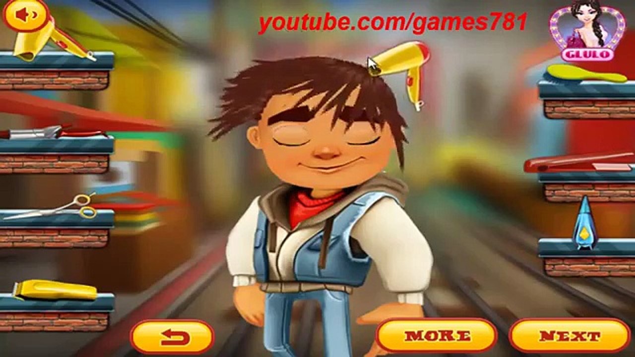 Nouveau Jeux jeu flash en ligne Subway coupe de cheveux Subway Sarfers tout nouveau