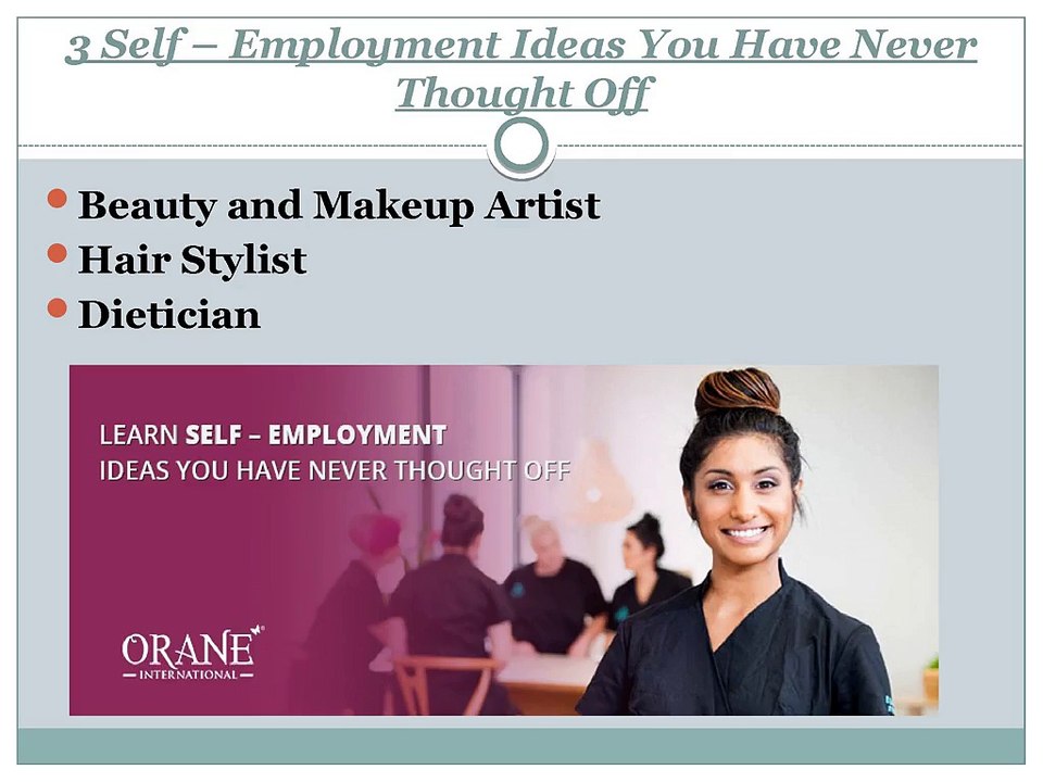 3 Self Employment Ideas You Have Never Thought Off