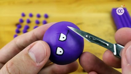 Koffing Pokemon – Polymer Clay Tutorial