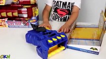 Batman Gauntlet Vs Iron Man Blaster Toys Unboxing With Ultimate Bat-Mech And Hulkbuster Ckn Toys