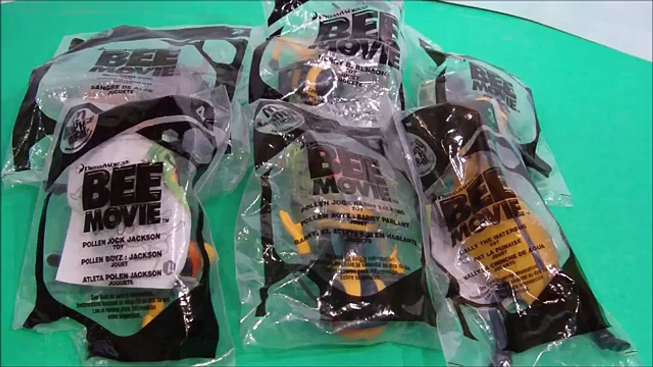 McDonalds Happy Meal - Bee Movie - (USA Commercial 2007)