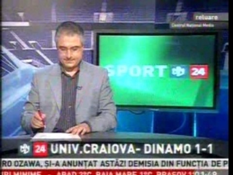 Universitatea Craiova - Dinamo Bucuresti 1 - 1