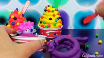 Play Doh Surprise Ice Cream meringue Dippin Dots Teletubbies Epic Mickey Mouse 2 Moshi Mon
