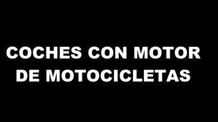 Los 7 autos que usan motor de motocicleta