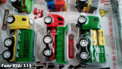 Construction of Motorcade Trucks I Vidio Toys for Kids I Unboxing
