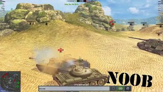 Noob vs Pro- World of Tanks Blitz