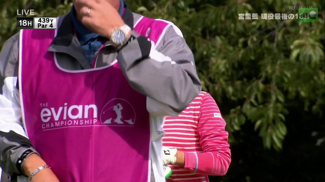 エビアン・チャンピオンシップ　最終日　ありがとう宮里藍ちゃん　The Evian Championship 2017 lpga winner ai miyazato japanese ladies golf