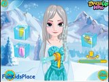 Tresses chaîne plume gelé Jeu des jeux en ligne en présentant Elsa jeux vidéo-jeux-filles