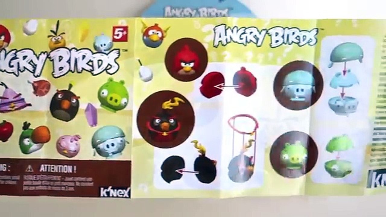 Angry Birds Mashem, KNEX & Star Wars Blind Bags & Stamp and Go Set Unoxing