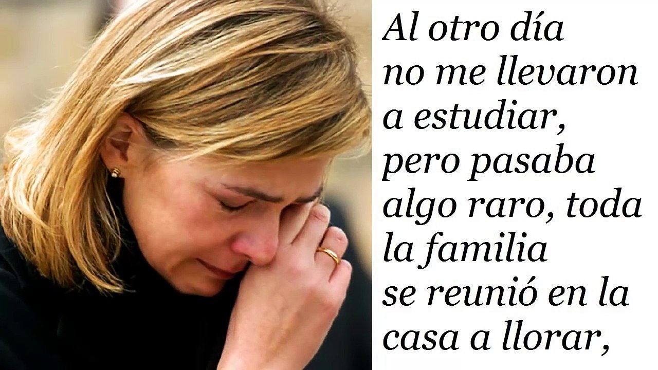 La historia mas triste que hizo llorar al mundo entero