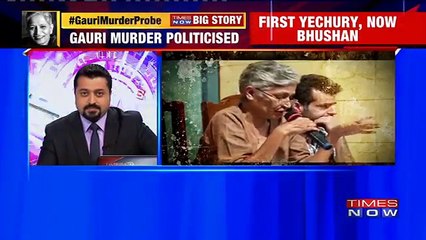 Prashant Bhushan Sitaram Yehchury Politicize Gauri Lankesh Murder Case