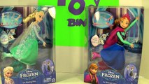 Disney Frozen Ice Skating Anna & Elsa Dolls! Review by Bins Toy Bin