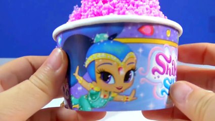 Shimmer & Shine Bubble Guppies Cup Foam Clay Surprise Toys Disney Princess Shopkins MLP