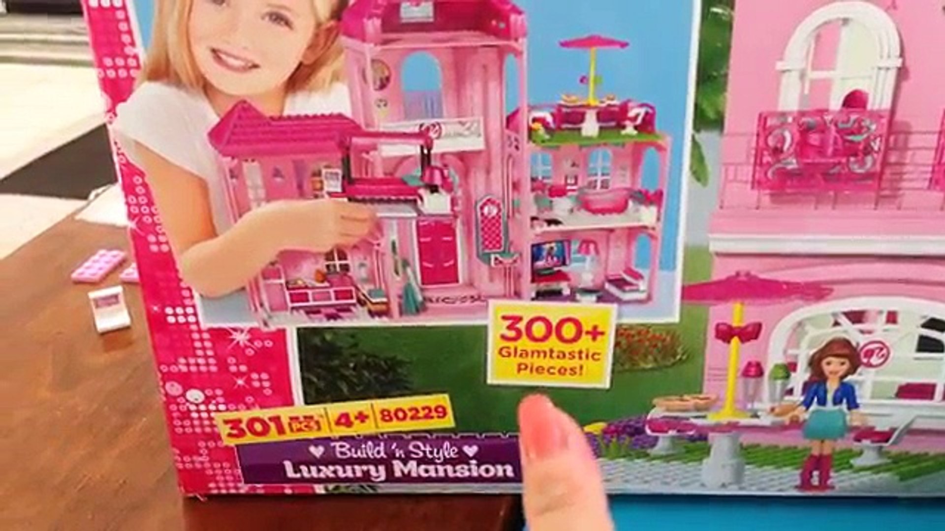 (美國玩具介紹)樂高芭比八房豪宅別墅玩具組 下集 Mega Bloks Barbie Luxury Mansion