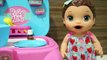 Como fazer Sorvete de Flocos de Mentirinha para baby Alive Playtotoys Brasil