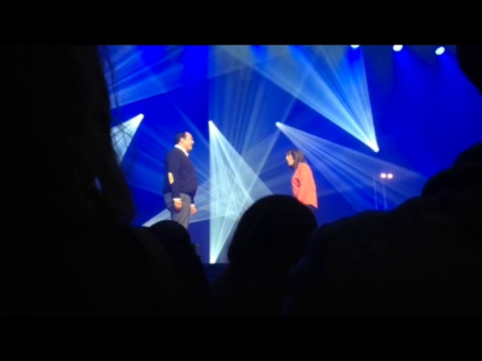 Thomas de Bergeyck sur scène : "Philippe Delusinne, tu me fais chier"