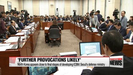 N. Korea appears to have neared final stage of developing ICBM: S. Korea's defense ministry