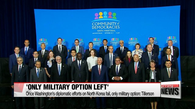 U.S. sends warnings to North Korea ahead of UN General Assembly