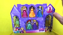 Disney Princesses SWAP Dresses MAGICLIP PRINCESS DRESS UP TOYS Ariel Belle Rapunzel TOY DOLLS
