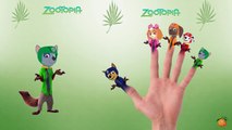 Paw Patrol Transforms Into Zootopia Fox Nick | Paw Patrol Finger Family Nursery Rhyme Songs