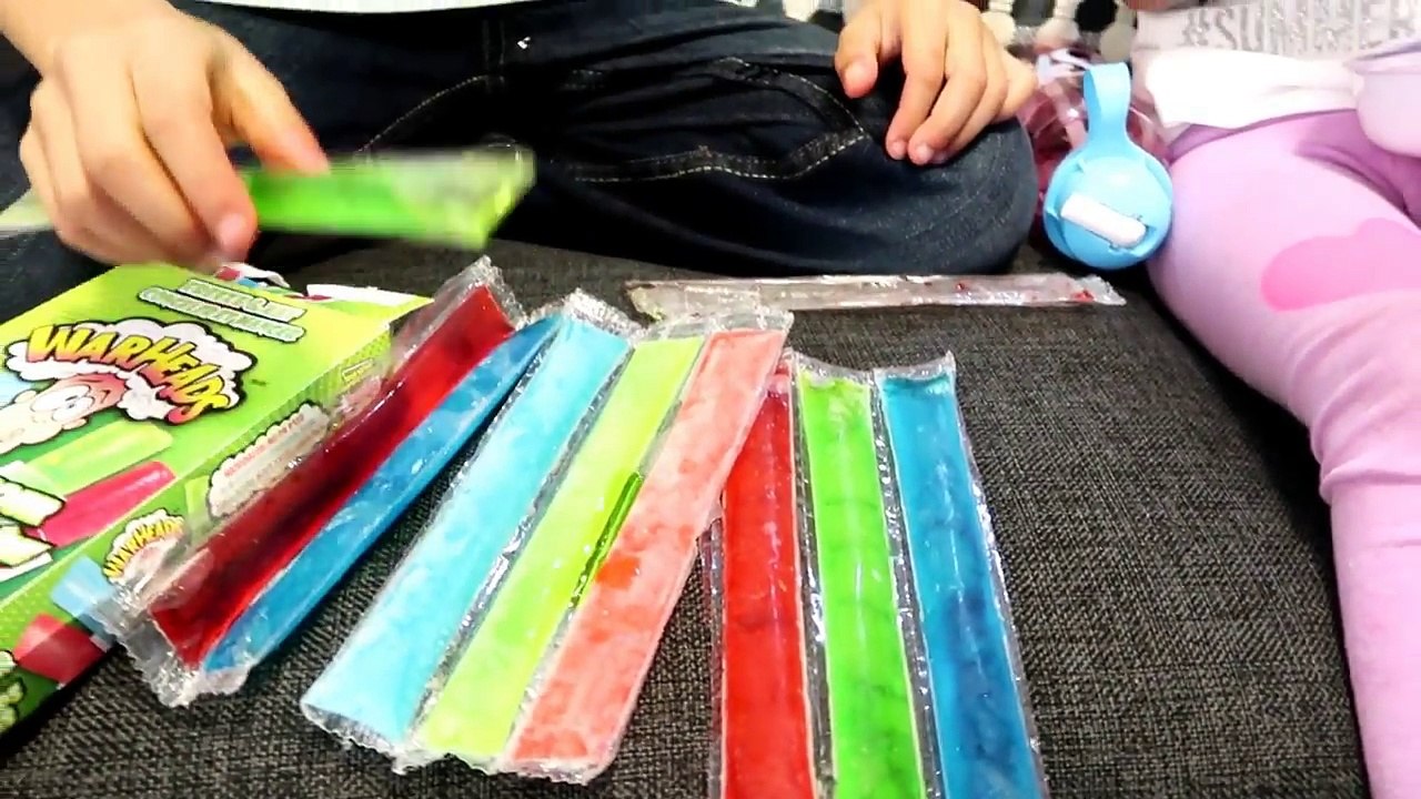 BAD KIDS EXTREME SOUR WARHEADS CANDY CHALLENGE ! Family Fun Video