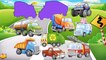Des voitures et camions pour enfants Apprendre les couleurs Véhicules vidéo pour enfants