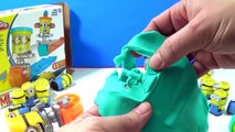Play Doh Minions Stamp and Roll Toy Review Despicable Me Dave & Carl Stampers