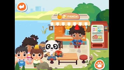 Dr. Panda Town Part 2 - iPad app demo for kids - Ellie