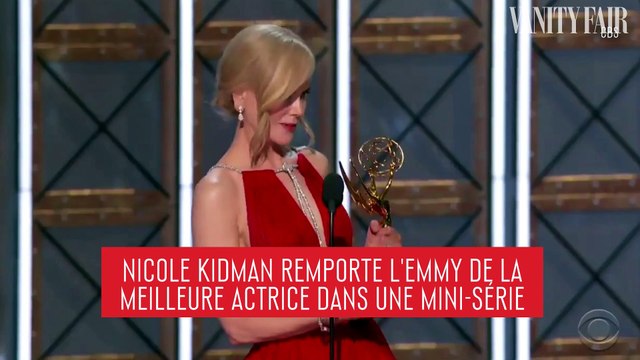 Le discours de Nicole Kidman aux Emmy Awards 2017