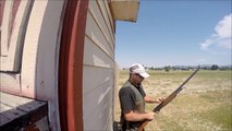 Skeet Shooting with Remington 870 Pump Shotguns in Hayden, Idaho