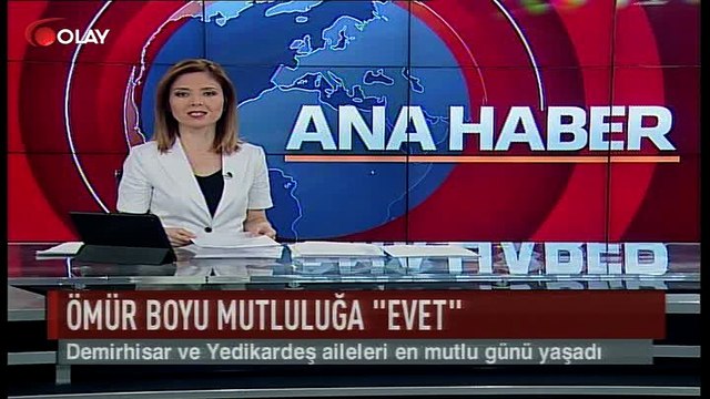Ömür boyu mutluluğa 'evet' (Haber 17 07 2017)