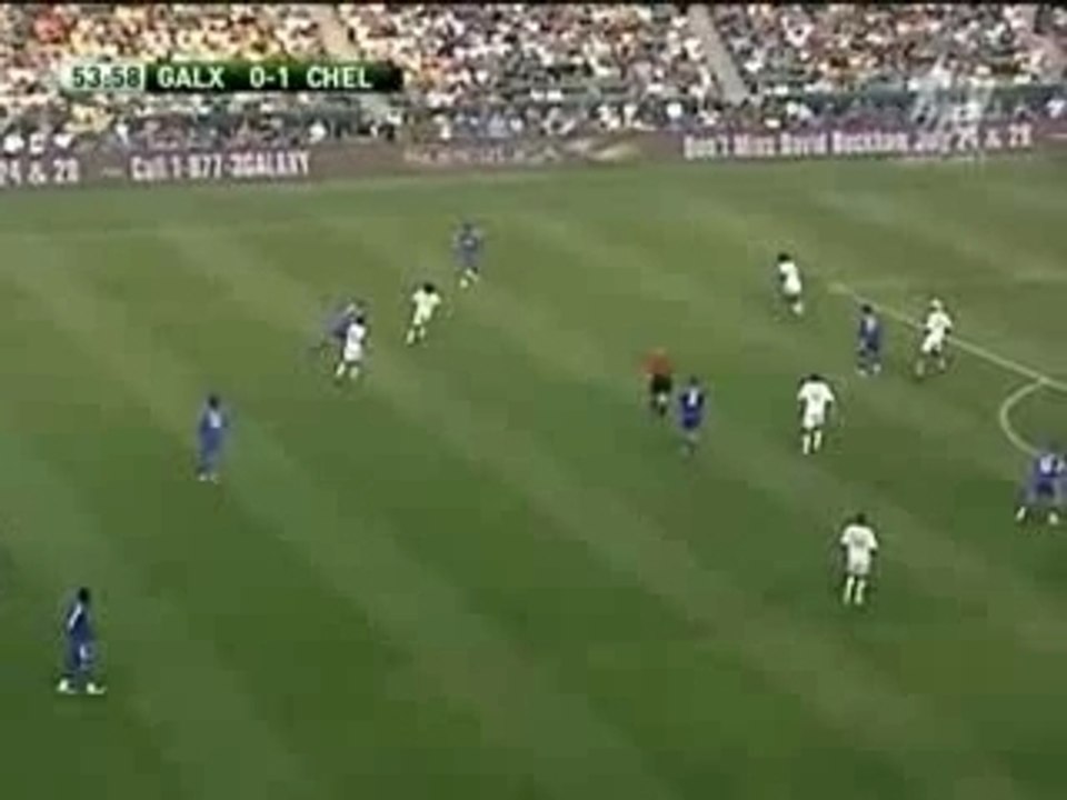 LA Galaxy v Chelsea - Drogba Wrongly Given Offside Goal