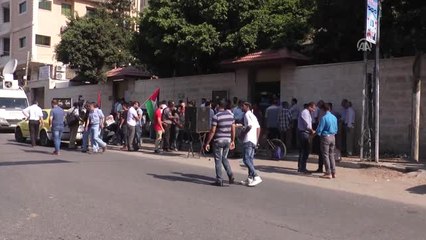 İsrail Hapishanelerindeki Filistinli Tutuklulara Destek Gösterisi