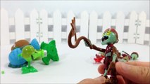Plants VS Zombies Mad Battle with Shooting Toys