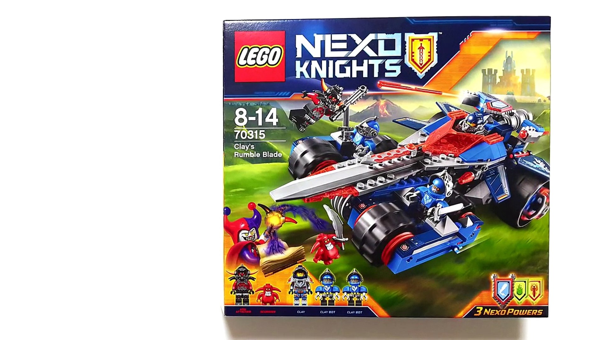 lego clay's rumble blade