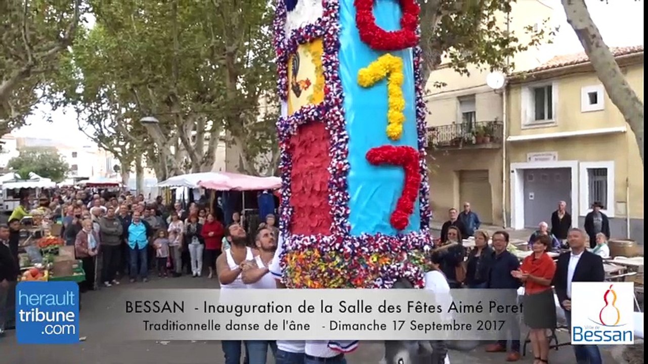 BESSAN - inauguration de la Salle des Fêtes Aimé Peret