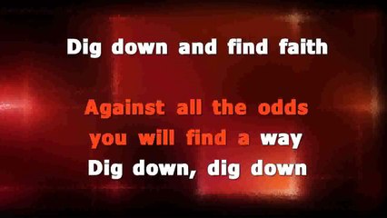 Muse - Dig down KARAOKE / INSTRUMENTAL