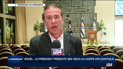 Israël : le président présente ses vœux au corps diplomatique