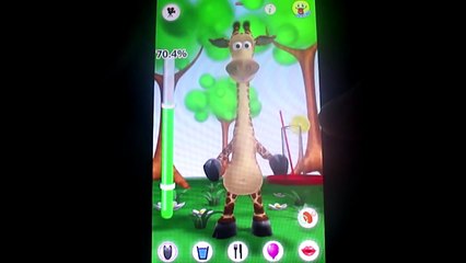 Talking Gina the Giraffe Android Gameplay
