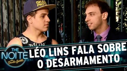 Léo Lins debate o tema do desarmamento - 15/09/17