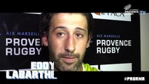 Provence Rugby / Rouen : la réaction d'Eddy Labarthe