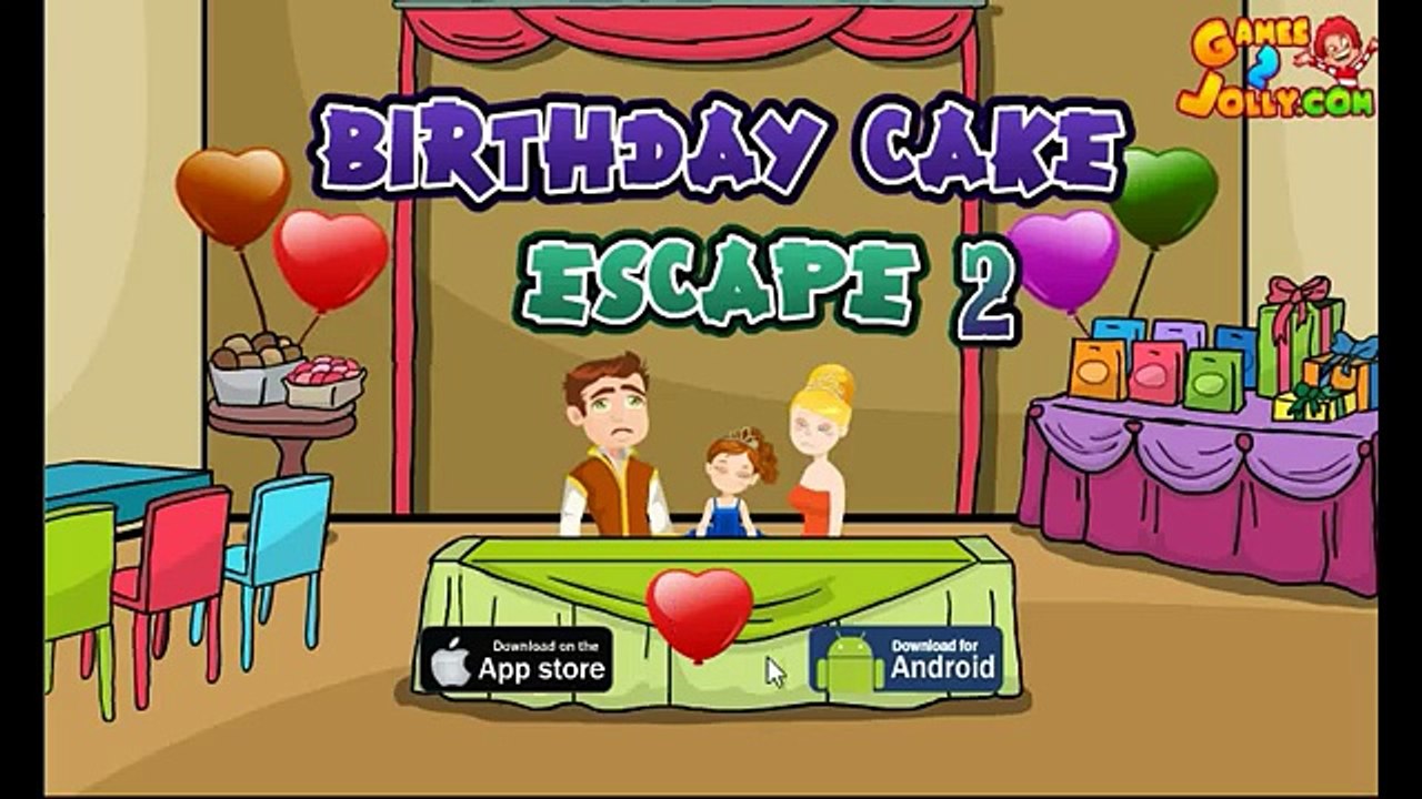 Birthday Cake Escape 2 Walkthrough Games2Jolly