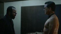 Emmys 2017: Stephen Colbert bares his butt for 'Westworld' parody with Jeffrey Wright