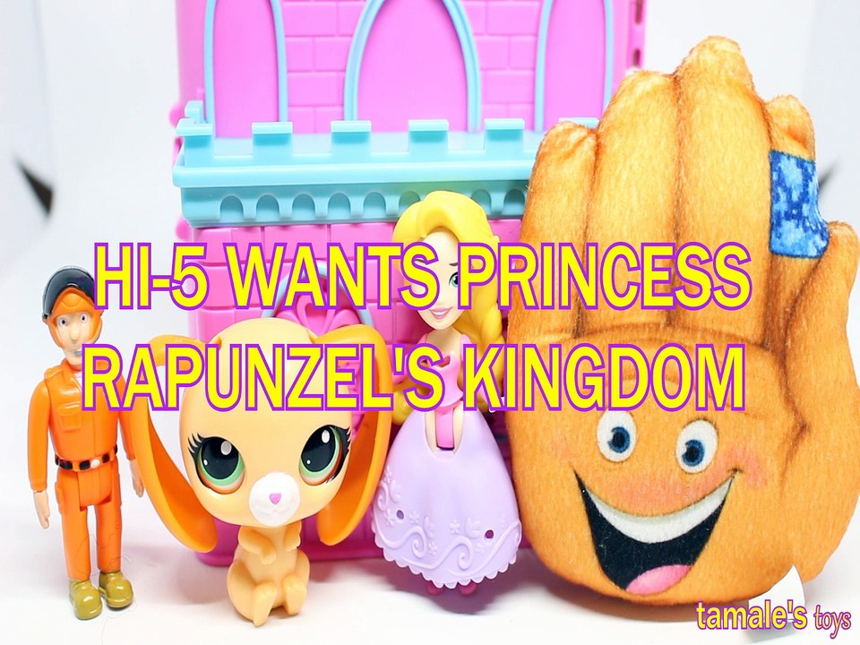 HI-5 WANTS PRINCESS RAPUNZEL'S KINGDOM TOYS PLAY PILOT TOM MAGIC MOTION EMOJI FILM DISNEY FIREMAN SAM LITTLEST PET TANGLED