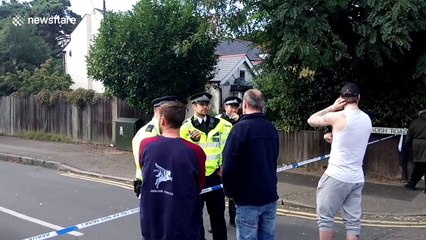 Armed police operation in Sunbury-on-Thames