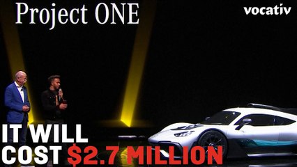 The 1,000+ Horsepower, 217+ mph, $2.7 Million, Street Legal Mercedes-AMG Project One