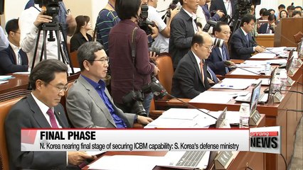 N. Korea nears final stage of developing ICBM: S. Korea's defense ministry