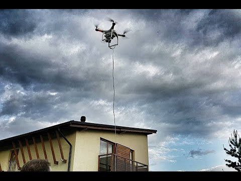 Drone Rescues Fellow Drone Stuck on Roof